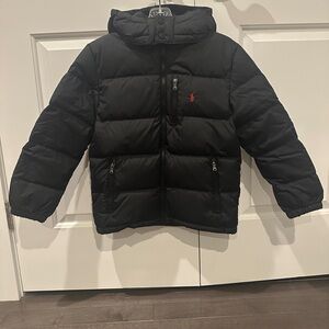 Polo by Ralph Lauren Black Jacket Size M (10-12)